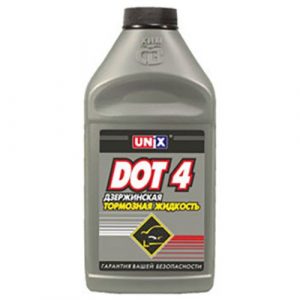 Тормазная жидкость DOT-4 UNIX